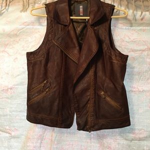 Leather Vest